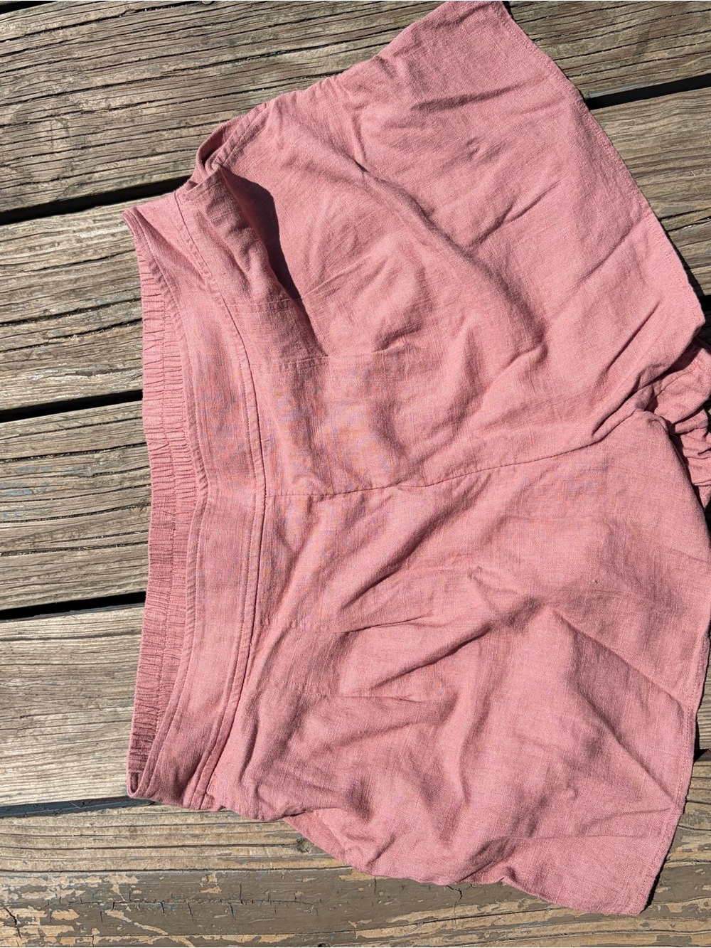 Express Women's High-Rise Athletic Shorts - Rose